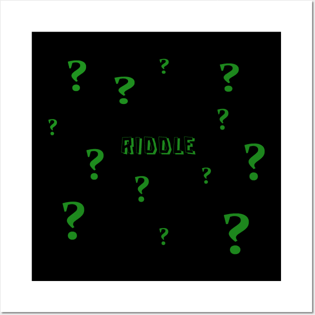 Riddle Wall Art by InspirationPL